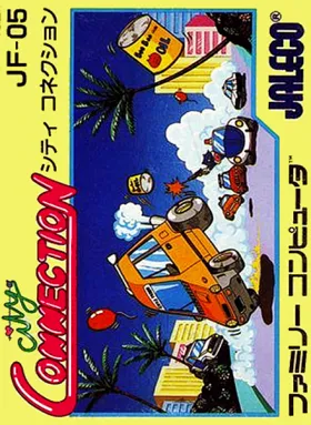 City Connection (Japan) (Virtual Console, Switch Online) box cover front